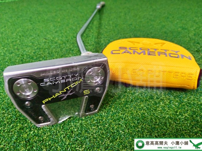 小鷹小舖] Titleist SCOTTY CAMERON PHANTOM X 5 高爾夫推桿巡迴賽瞄準