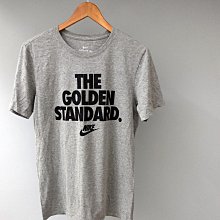 CA 美國運動品牌 NIKE TEE 灰色 休閒短t S號 一元起標無底價P739