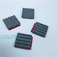 小白的生活工場*ACE-25 陶瓷散熱片(鰭片式) 25X25X5mm 一組4顆裝 (可運用於晶片記憶體..等散熱使用)