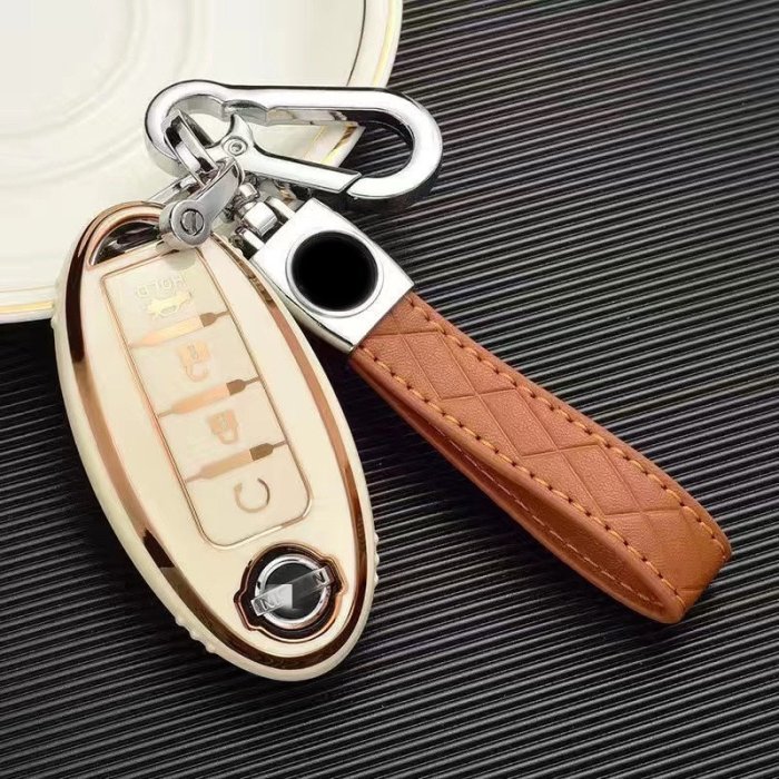 現貨Nissan日產 鑰匙包 kicks TIIDA LIVINA X-TRAIL TEANA鑰匙套尼桑-汽車館