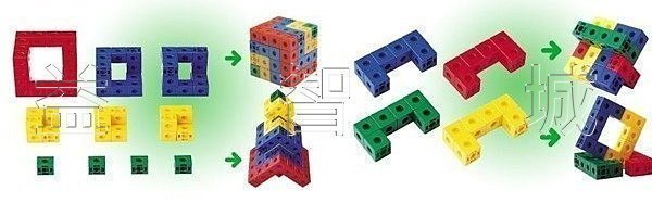 益智城《數學積木/積木組/數學教具/Gigo積木/數學玩具》Gigo智高積木~空間積木(含紙卡)啟發空間對稱性及邏輯思考