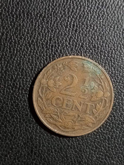 1914年荷蘭2又1/2 銅幣