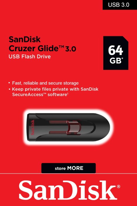 SanDisk 64GB Cruzer Glide CZ600 USB3.0 隨身碟 USB 64G