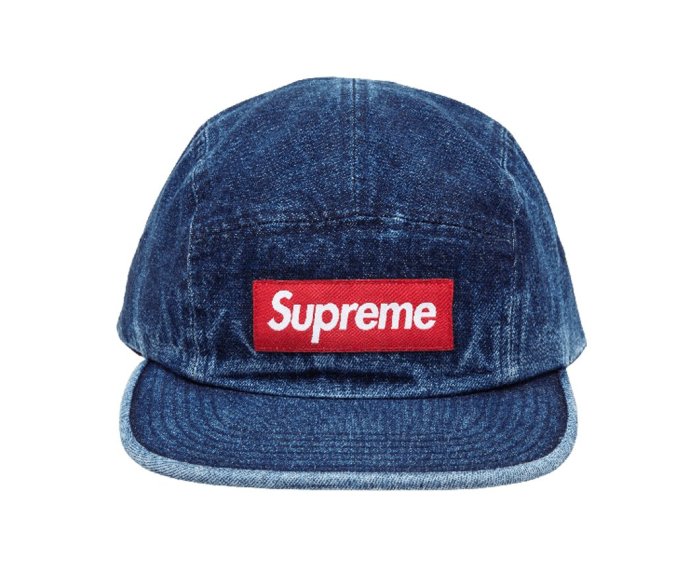 希望商店】Supreme 18SS Denim Camp Cap 18SS 單寧貼布五分割| Yahoo