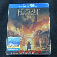 [3D藍光BD] - 哈比人：五軍之戰 The Hobbit 3D + 2D 限量四碟鐵盒版