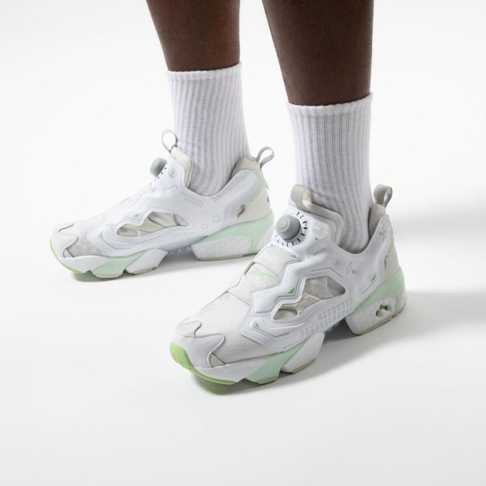 R代購Reebok InstaPump Fury Pump OG 白綠果凍Game Over 電子遊戲