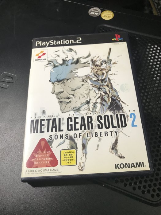 [ps2 二手片]metal gear solid 2 潛龍諜影 2