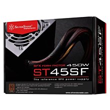 小白的生活工場*銀欣 SILVERSTONE ST45SF 80PLUS SFX 銅牌電源供應器