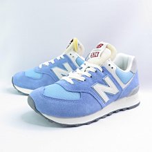 New Balance 574 男女休閒鞋 U574RCA 復古 麂皮 D楦 潟湖藍【isport愛運動】