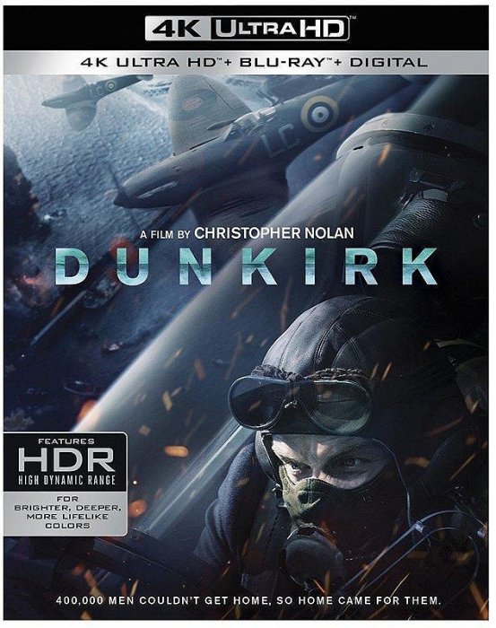 洪興 藍光BD 敦克爾克大行動 4K UHDBD 雙碟外紙套限定版 Dunkirk