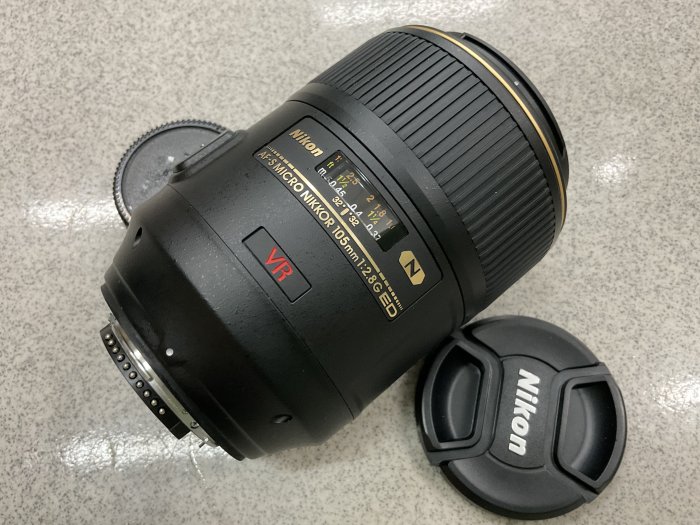 [保固一年] [高雄明豐]9新Nikon AF-S 105mm F2.8G VR Micro [A26a45]