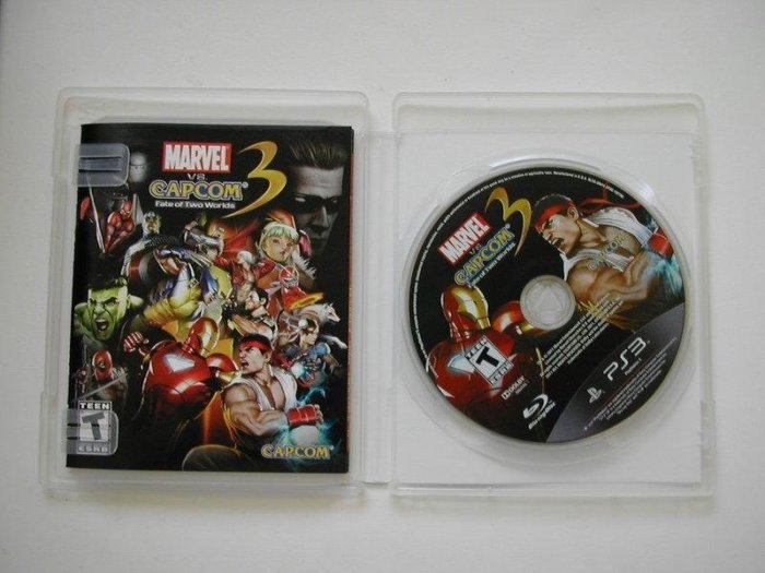 PS3 兩個世界的命運 英日版 Marvel vs. Capcom 3