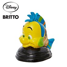 Enesco Britto 小比目魚 迷你塑像 公仔 精品雕塑 塑像 小美人魚 迪士尼 Disney【295791】