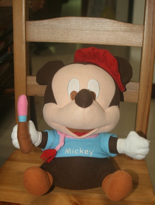 MICKEY 米奇 造型 卡通 布偶 米奇 卡通 玩偶 玩具 二手 陪伴小孩成長 可愛 童趣 米奇 造型 卡通 玩偶