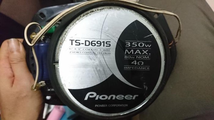 先鋒 PIONEER TS-D6915 6x9吋 高階 2音路 同軸喇叭 K8 TIERRA 323 可參考