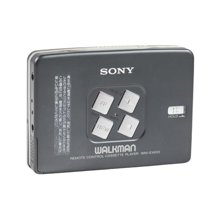 特賣-隨身聽日本直采 SONY EX633 walkman 索尼磁帶隨身聽 卡帶 大窗口 懷舊