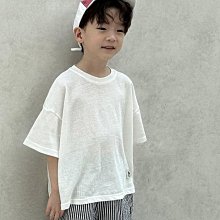 XS~XL ♥上衣(IVORY) NRK-2 24夏季 NRK240510-159『韓爸有衣正韓國童裝』~預購