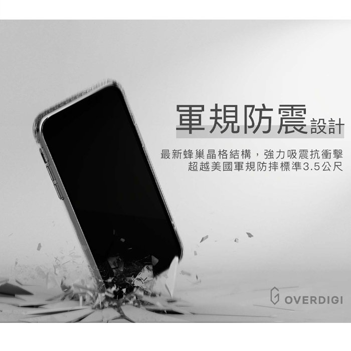 【台南/免運】OVERDIGI iPhone 13 5.4/6.1/6.7吋 鑽石框/雙料 軍規級 防撞/防摔 手機殼