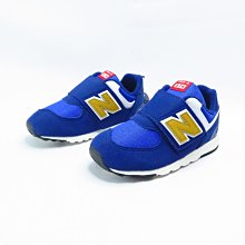 New Balance 574 小童休閒鞋 魔鬼氈 W寬楦 NW574HBG 寶藍【iSport愛運動】