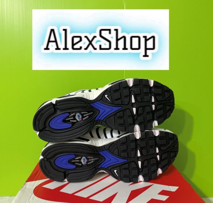 艾力克斯 NIKE AIR MAX TAILWIND IV 男 AQ2657-105 白藍黑氣墊復古慢跑鞋US 10.5