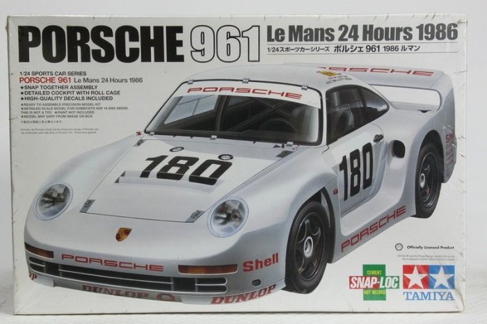 統一】TAMIYA《PORSCHE 961保時捷LE MANS 24 HOURS 1986》 1:24