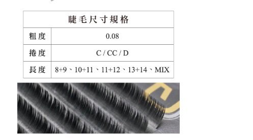 JOVISA 霧黑魅影 睫毛 扁毛 0.08輕柔材質  一盒12排大容量 舒適扁毛 霧黑自然  sgs檢驗合格 美睫娜娜