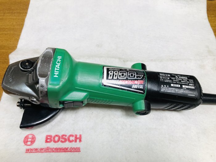 "外匯嚴選" HITACHI 日立 G10SH6  4" 平面砂輪機/研磨機/ 中古/二手/日本原裝