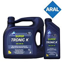【易油網】ARAL SUPER TRONIC K 5W30 合成機油 汽柴油車 229.51 504 507 LL04