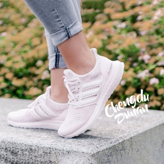 ❤專櫃運動城❤Adidas愛迪達Adidas女鞋UltraBOOST櫻花粉情人節休閑鞋 G54006 FY6828