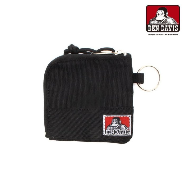 【Brand T】免運 BEN DAVIS COIN CASE 猿人 LOGO 零錢包 萬用包 卡片夾 白標 BD068