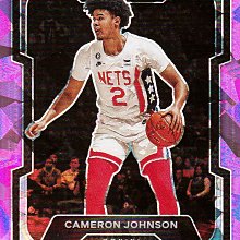 【桃6-1008】CAMERON JOHNSON (PINK) 2023-24 PRIZM