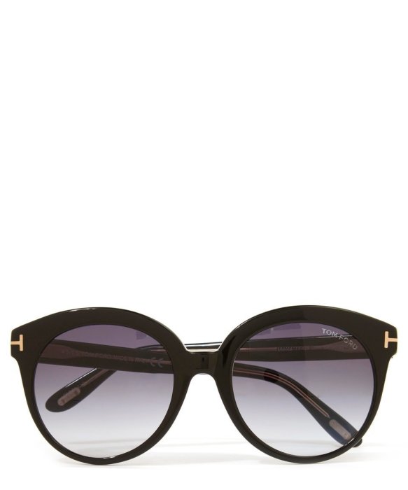 TOM FORD EYEWEAR  Monica acetate sunglasses melody同款黑、琥珀色