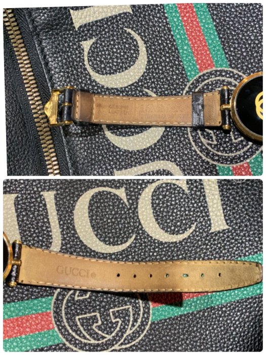 Gucci 稀少復古石英腕錶 vintage 大款