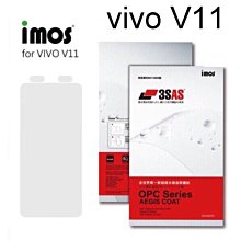 免運【iMos】3SAS系列保護貼 vivo V11 / V11i (6.3吋) 超潑水、防污、抗刮