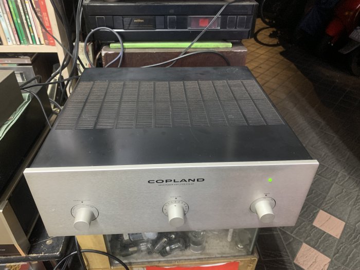 瑞典 COPLAND CTA-501 EL-34*4 真空管後級擴大機 功能正常 品項漂亮 35W+35W