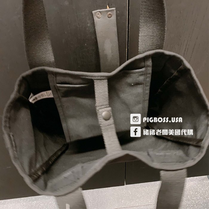 【豬豬老闆】ADIDAS BAG 休閒 購物袋 帆布袋 手提包 托特包 黑 FN1370 米白 FN1369