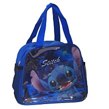 《 葳爾登》迪士尼史迪奇便當袋手提袋/補習袋餐袋/小學生書包才藝袋購物袋史迪奇便當袋702藍色