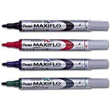 Pentel 飛龍牌 MWL5S 細字 後壓白板筆 圓頭 MAXIFLO