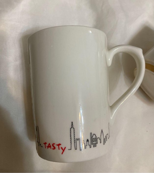 客側錄下2 -搬家出清-西堤 TASTY拉鏈杯馬克杯咖啡杯水杯 收藏裝飾