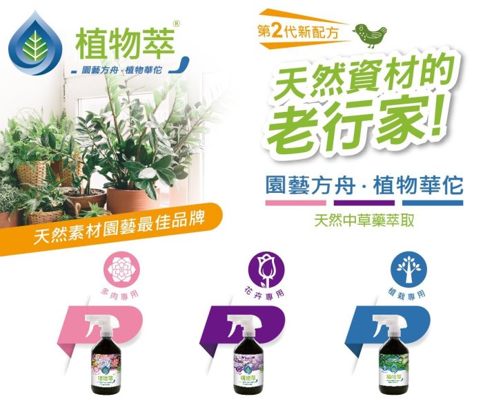 【植物萃官方原廠】天然資材植物保護劑-《多肉專用》(2公升) 非化學/居家園藝 防治蚜蟲 紅蜘蛛 介殼蟲