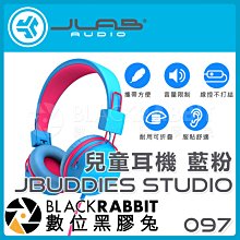 數位黑膠兔【 JLab JBuddies Studio 兒童耳機 藍粉 】 耳機 記憶海綿 耳罩式 麥克風 平板 電腦