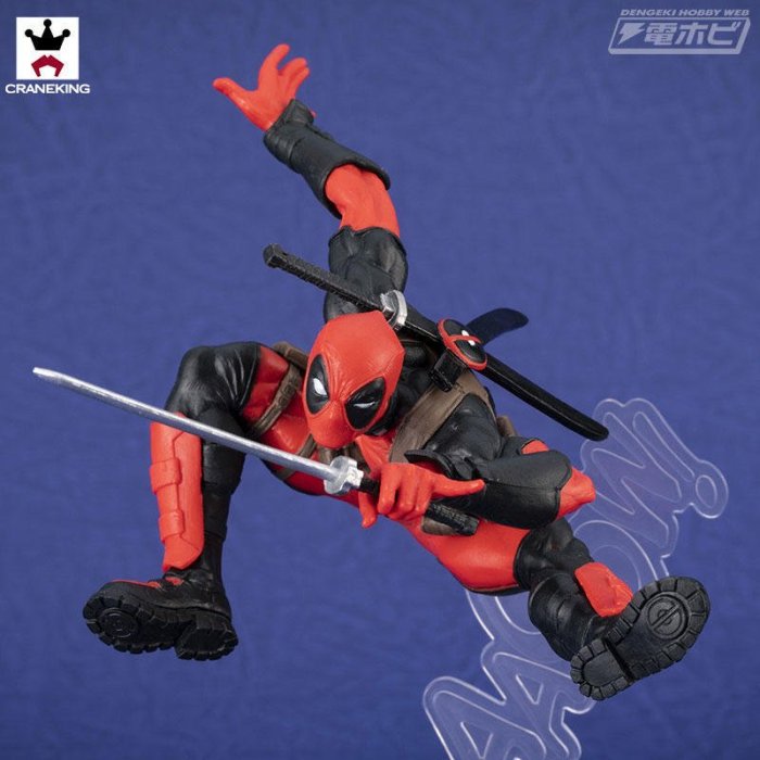 日版 全新現貨 景品 MARVEL 漫威 造型師 X 寫真家 死侍 DEADPOOL 一般色 公仔