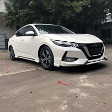 (小鳥的店)NISSAN 2020-22 SENTRA B18 空力套件 大包 前下巴 側裙 後下巴 材質ABS