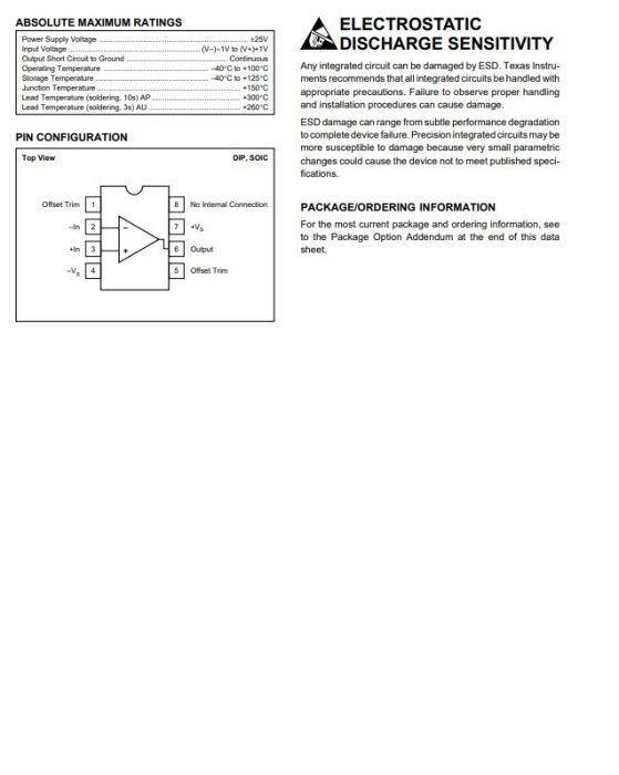 BB  FET-Input, Low Distortion OPA  604AP