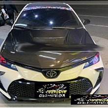 【小鳥的店】豐田 Cololla ALTIS 12代 18-22年 泰版 疾速 開孔 碳纖維 卡夢 引擎蓋 泰國 進口件