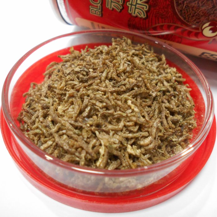 微笑的魚水族☆台灣大廠【乾燥赤蟲飼料 10g 散售】