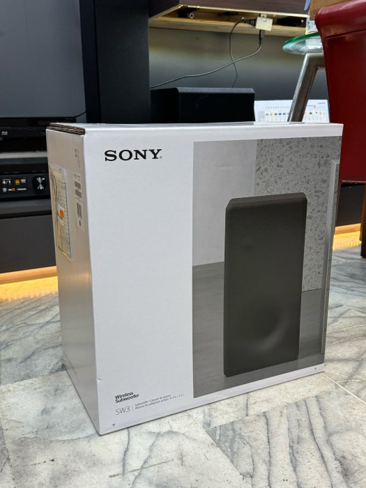 【AV影音E-GO】SONY SA-SW3 160mm驅動單體200W 無線重低音揚聲器 公司貨 SA SW3