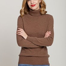 VENESSA~ 義大利 新款 經典不過時 基礎純色 100% CASHMERE 羊絨 厚實保暖高領針織衫上衣 (W674)