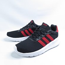 ADIDAS HP6095 LITE RACER 3.0 男款 運動休閒鞋 黑紅【iSport愛運動】