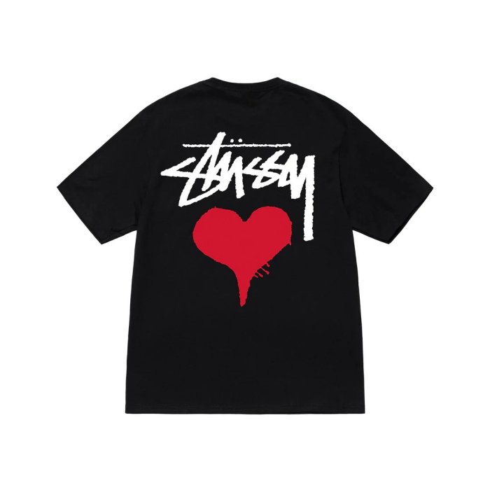 日貨代購CITY】2022AW STUSSY STOCK HEART TEE 愛心短T 2色現貨| Yahoo